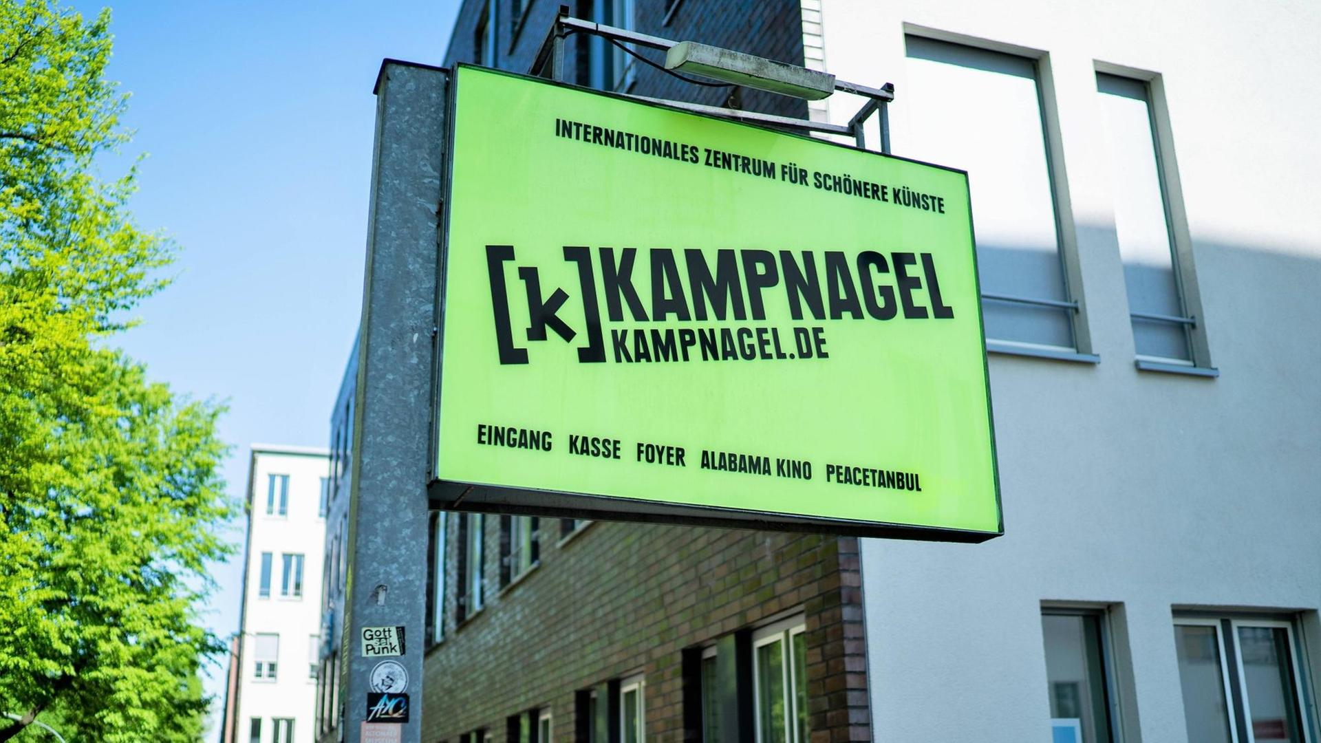Außenansicht vom Theater Kampnagel Außenansicht vom Theater Kampnagel
