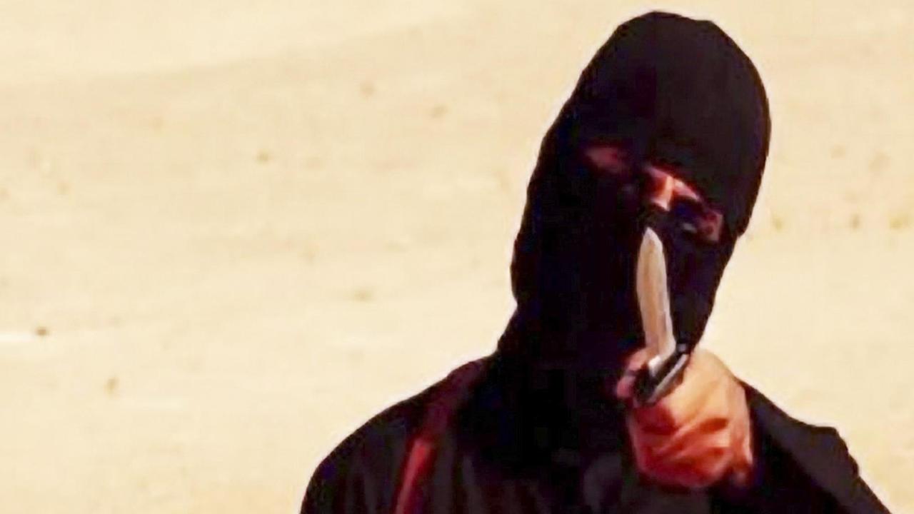 Der als "Dschihadi John" bekannt gewordene Kämpfer des IS in einem Propagandavideo der Terrorgruppe. Der als "Dschihadi John" bekannt gewordene Kämpfer des IS in einem Propagandavideo der Terrorgruppe.