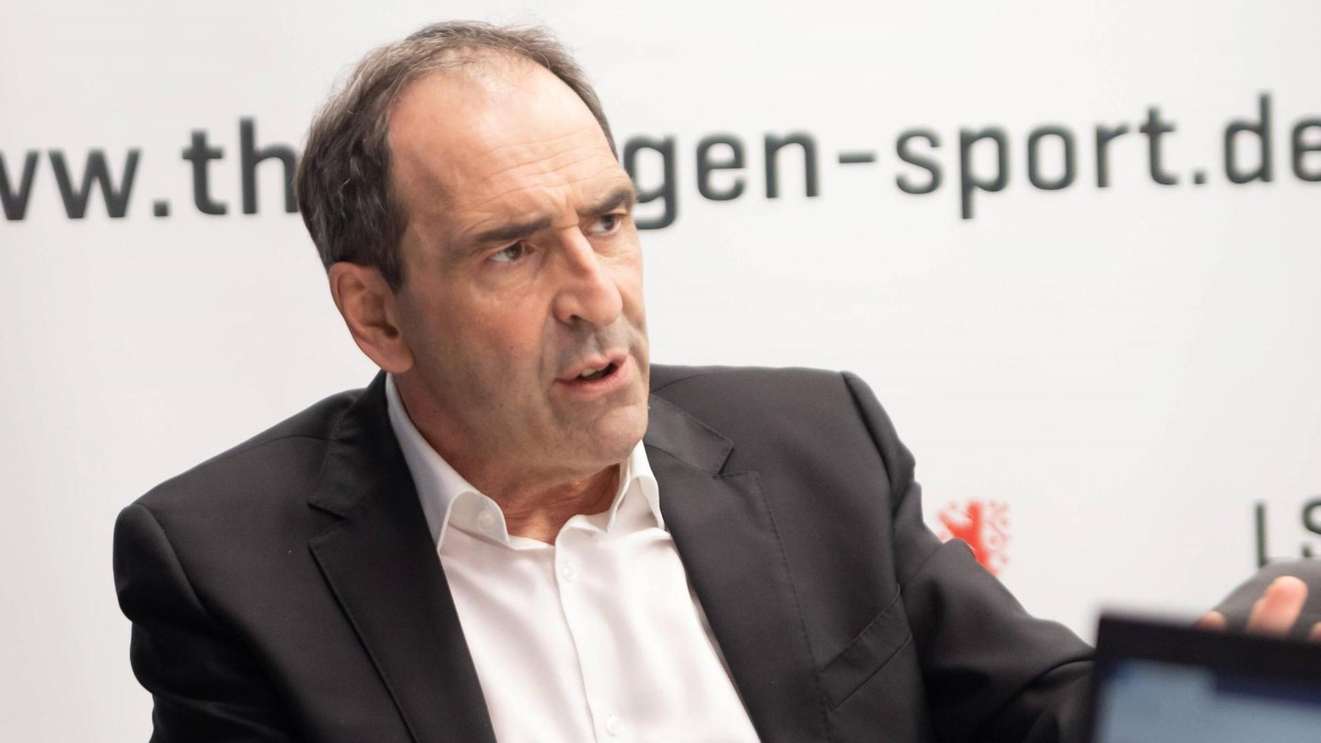 Prof. Dr. Stefan Hügel, Präsident des Landessportbundes Thüringen. 