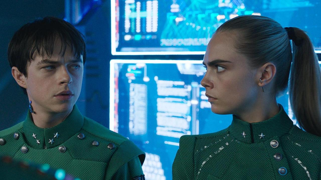 Dane DeHaan und Cara Delevingne als Valerian und Laureline (Bild: © 2016 VALERIAN SAS – TF1 FILMS PRODUCTION) Dane DeHaan und Cara Delevingne als Valerian und Laureline (Bild: © 2016 VALERIAN SAS – TF1 FILMS PRODUCTION)