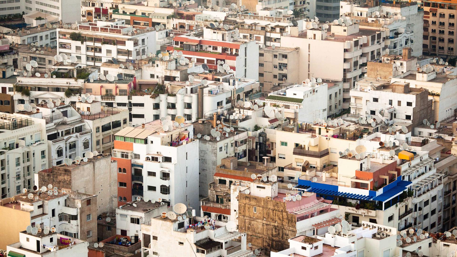 Blick über Casablanca Blick über Casablanca