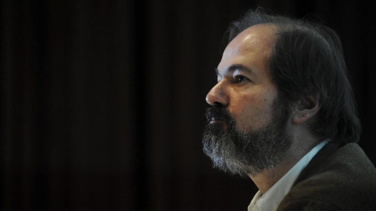 Der mexikanische Autor und Journalist Juan Villoro Der mexikanische Autor und Journalist Juan Villoro