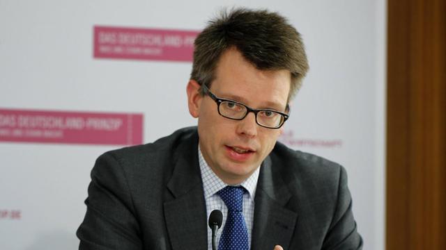 Hubertus Bardt, Geschäftsführer des Instituts der Deutschen Wirtschaft Köln