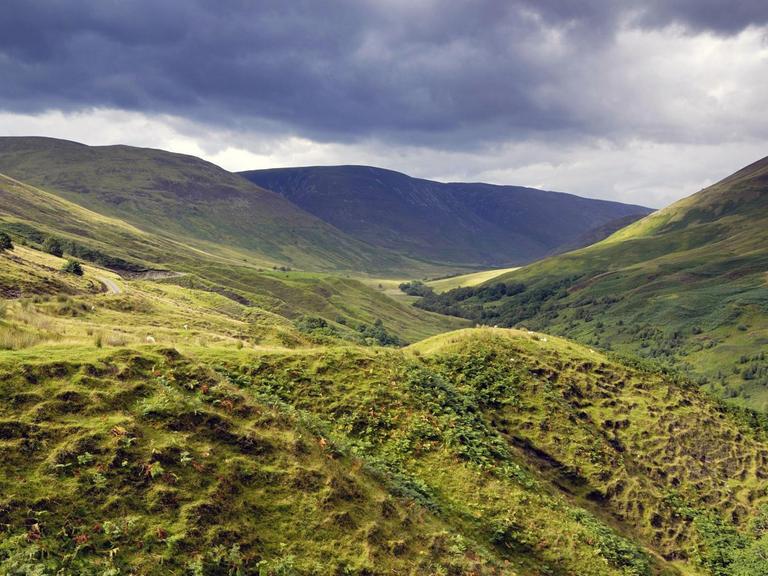Glen Roy, Landschaft in Schottland, Großbritannien