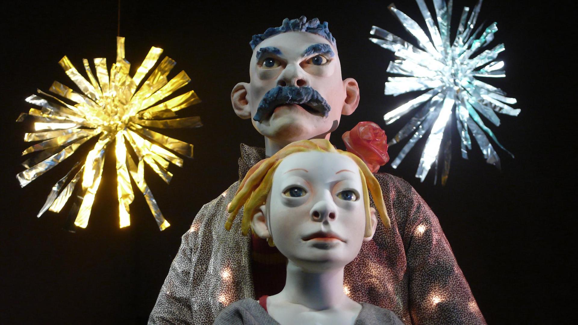 Figuren aus Heinrich Sabls Film "Memory Hotel" Figuren aus Heinrich Sabls Film "Memory Hotel"