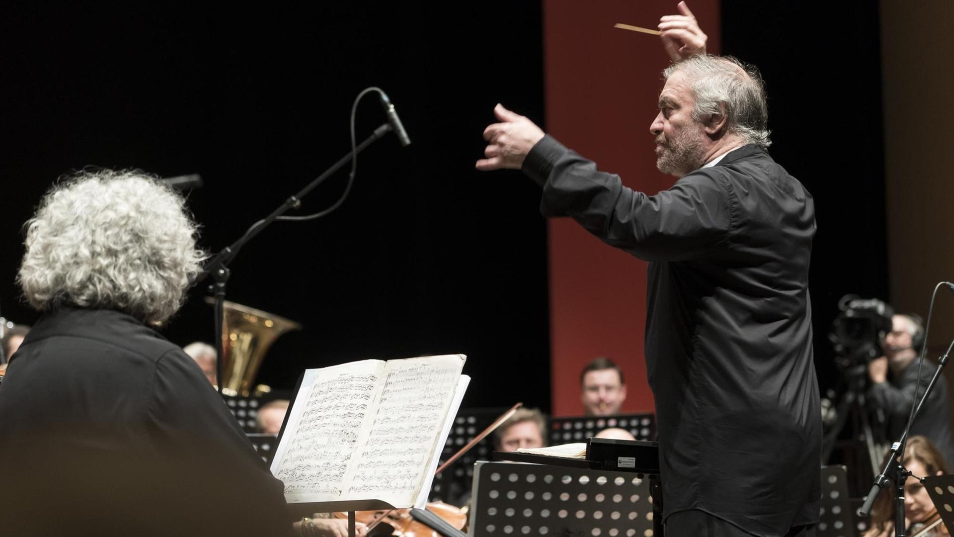 Valery Gergiev dirigiert das Orchester des Mariinsky-Theaters, St. Petersburg beim Beethovenfest Bonn 2017 Valery Gergiev dirigiert das Orchester des Mariinsky-Theaters, St. Petersburg beim Beethovenfest Bonn 2017