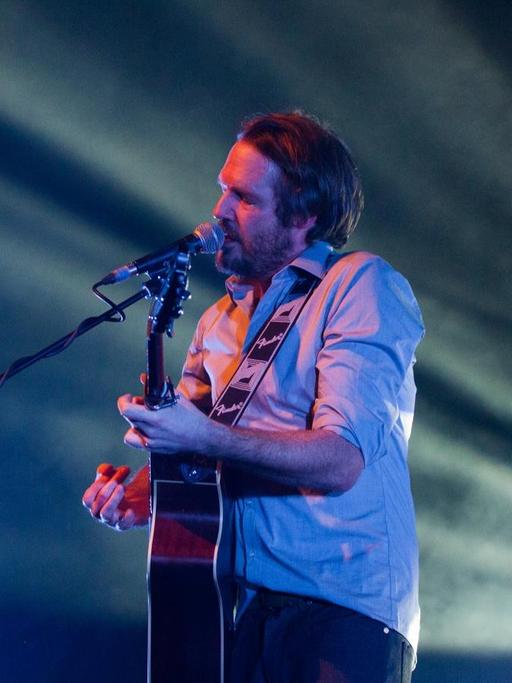 Gisbert zu Knyphausen 2018 auf einem Konzert in Berlin.
