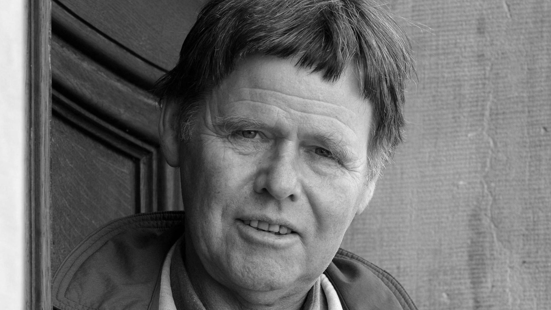 Portrait des Berliner Lyrikers, Schriftstellers und Grafikers Christoph Meckel aus 2014. Christoph Meckel ist am 29.01.20 mit 84 Jahren verstorben