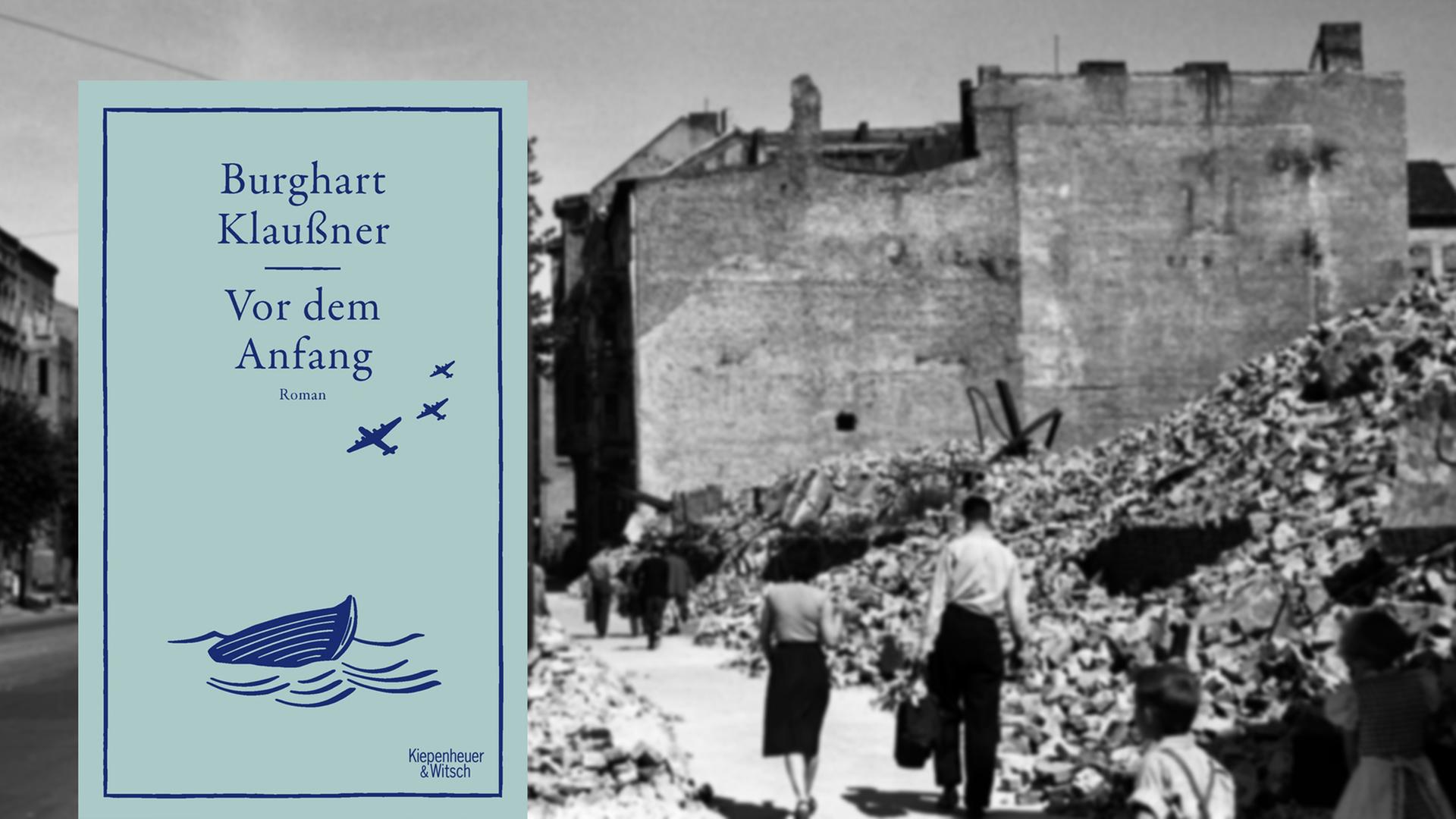 Buchcover: Burghart Klaußner: "Vor dem Anfang" Buchcover: Burghart Klaußner: "Vor dem Anfang"