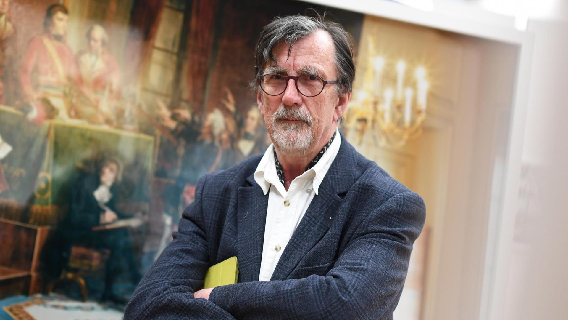 Der Wissenschaftssoziologe und Philosoph Bruno Latour im Zentrum für Kunst und Medientechnologie in Karlsruhe Der Wissenschaftssoziologe und Philosoph Bruno Latour im Zentrum für Kunst und Medientechnologie in Karlsruhe