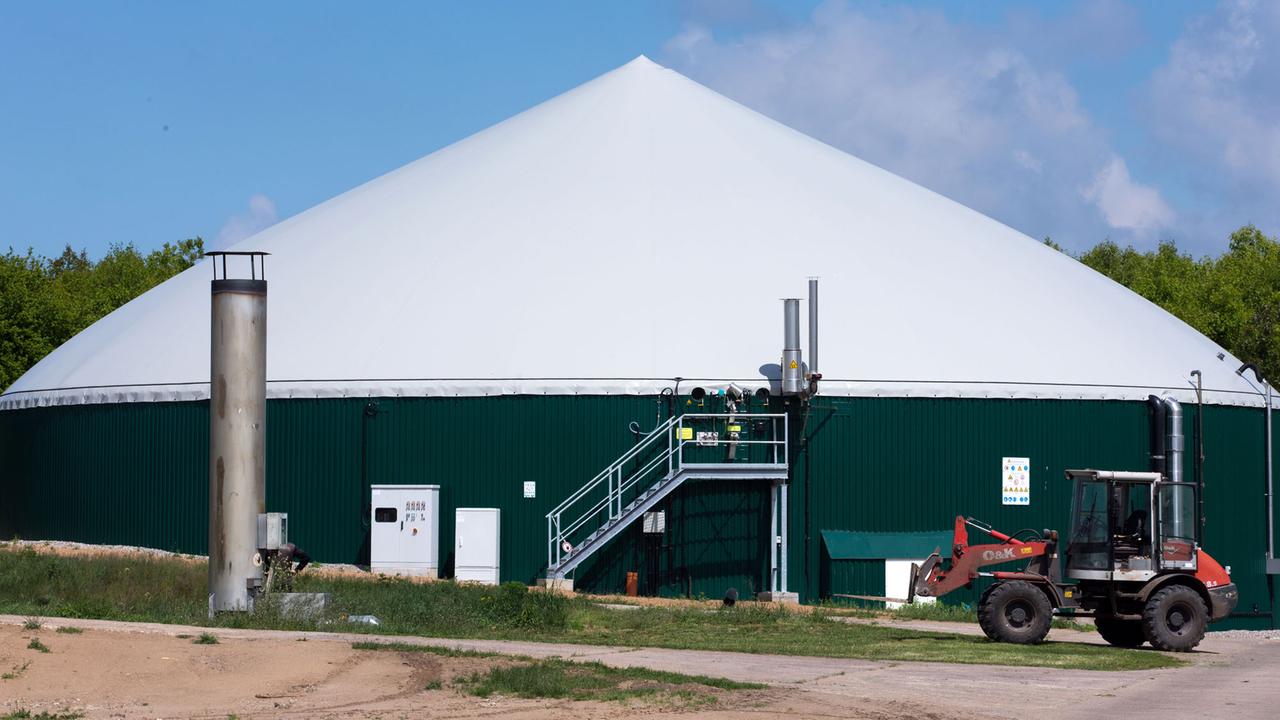 Eine Biogasanlage in Mecklenburg-Vorpommern Eine Biogasanlage in Mecklenburg-Vorpommern