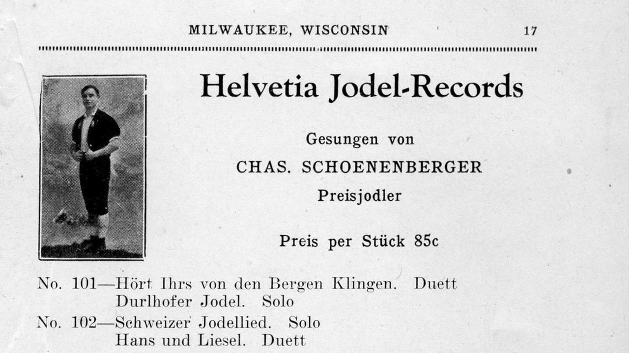 Auszug einer Angebotsseite mit Musikerfoto und Auflistung. Auszug einer Angebotsseite mit Musikerfoto und Auflistung.