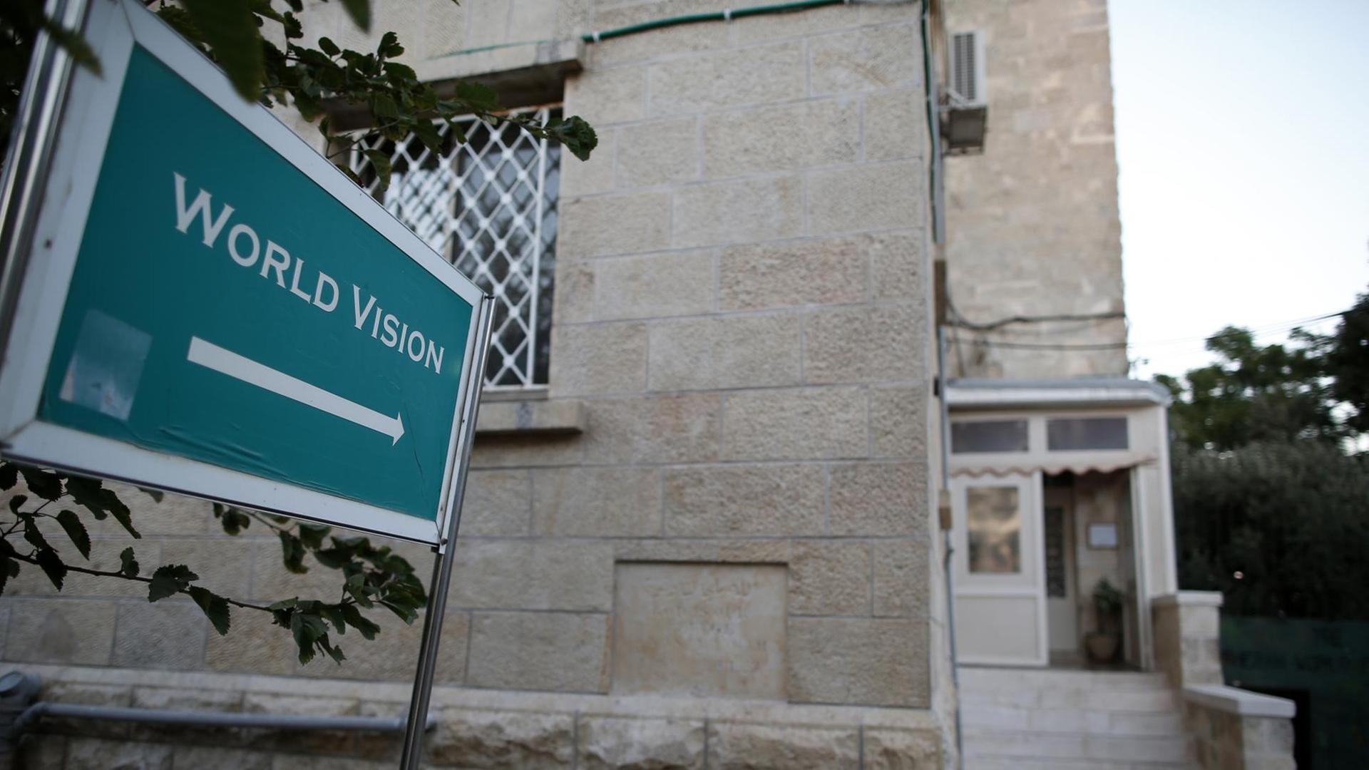 Das Büro der Hilfsorganisation World Vision im Osten Jerusalems. Das Büro der Hilfsorganisation World Vision im Osten Jerusalems.