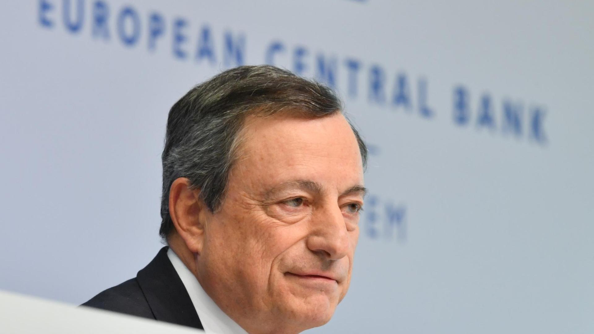 Mario Draghi, Präsident der Europäischen Zentralbank (EZB)