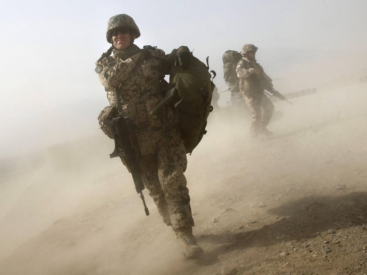 Bundeswehrsoldaten 2012 in Afghanistan