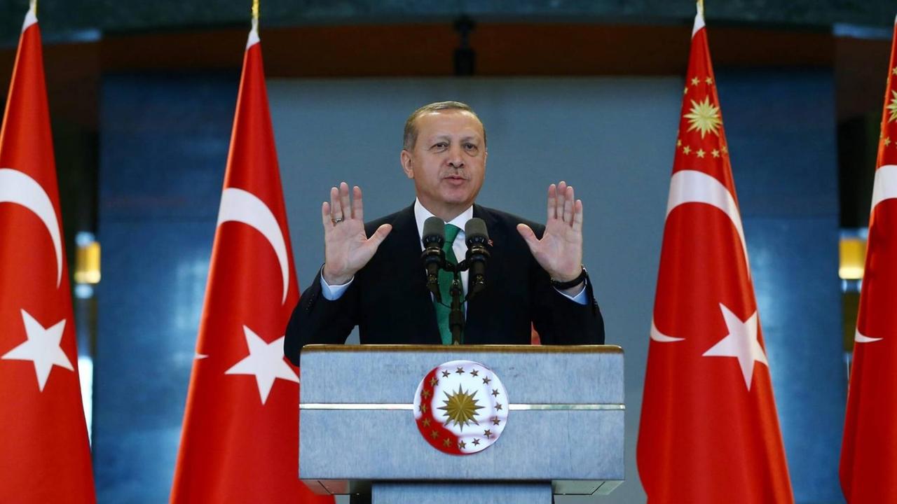 Der türkische Präsident Recep Tayyip Erdogan. Der türkische Präsident Recep Tayyip Erdogan.