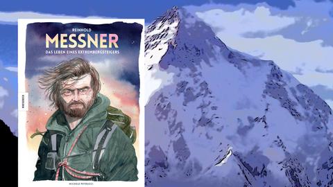 Cover des Buchs "Das Leben eines Extrembergsteigers" von Michele Petrucci und Reinhold Messner