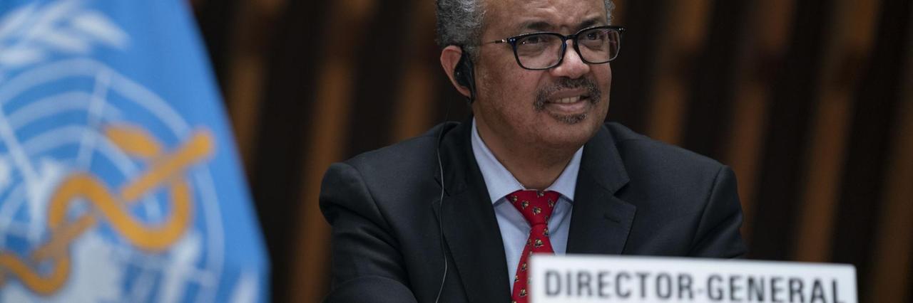 Tedros Adhanom Ghebreyesus, Generaldirektor der Weltgesundheitsorganisation. Tedros Adhanom Ghebreyesus, Generaldirektor der Weltgesundheitsorganisation.