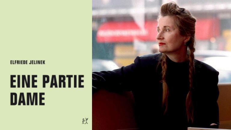 Die Schriftstellerin Elfriede Jelinek und ihr Buch "Eine Partie Dame" Die Schriftstellerin Elfriede Jelinek und ihr Buch "Eine Partie Dame"