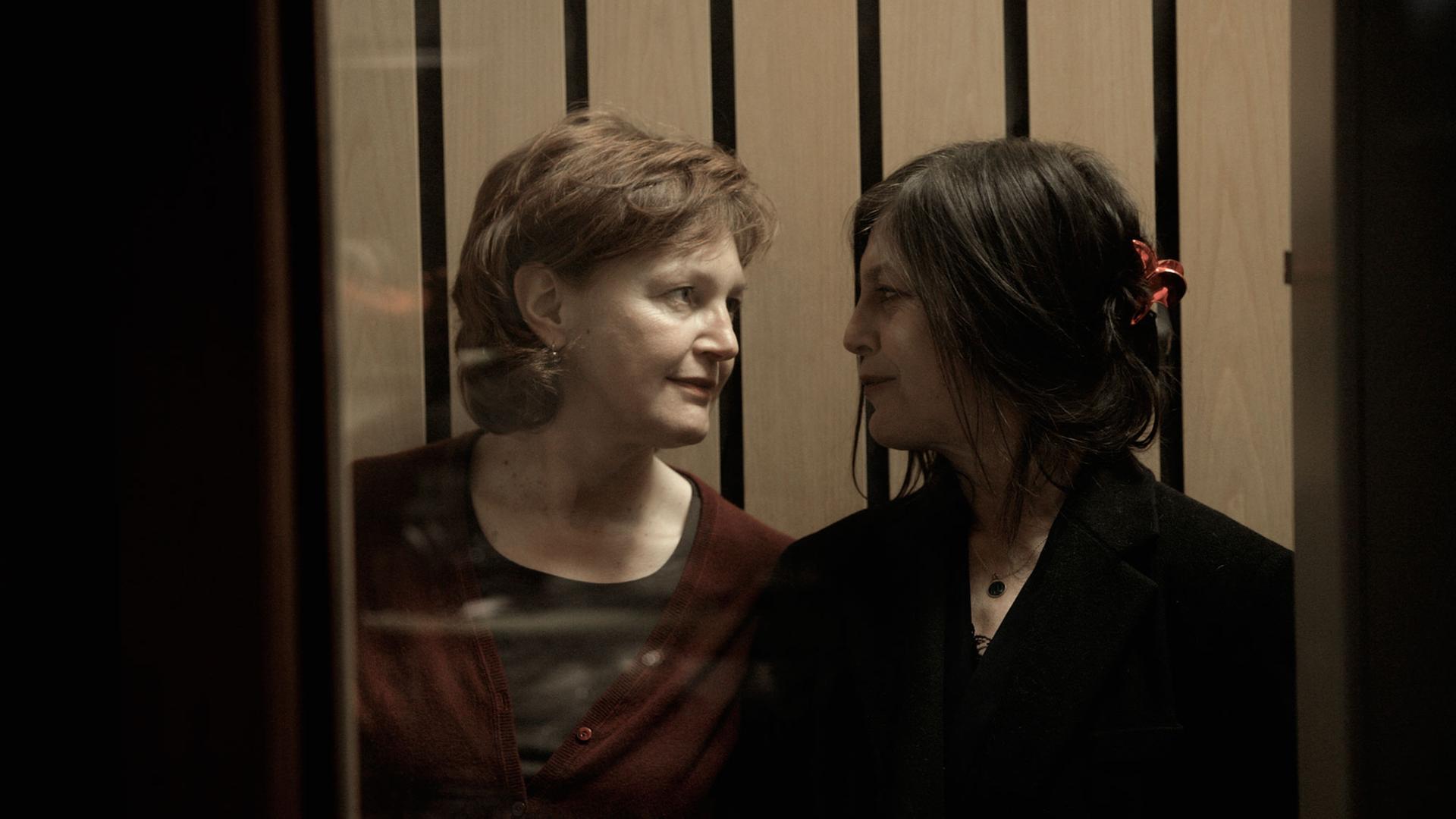  Andrea Getto (Regie) und Angela Winkler (Blanche) (v.lks.)