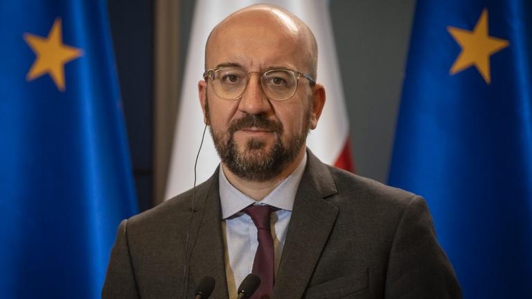 Das Bild zeigt EU-Ratspräsident Charles Michel. Das Bild zeigt EU-Ratspräsident Charles Michel.
