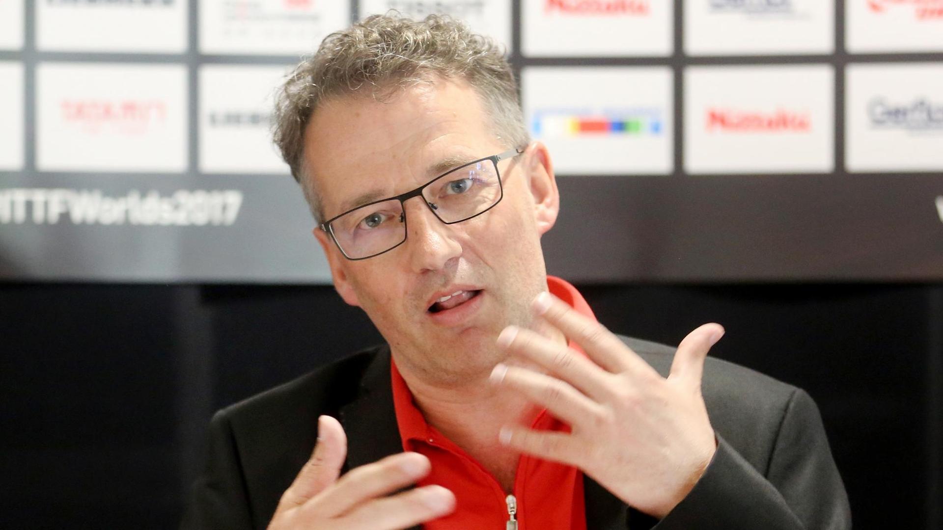 Michael Geiger, Präsident des Deutschen Tischtennis Bundes Michael Geiger, Präsident des Deutschen Tischtennis Bundes