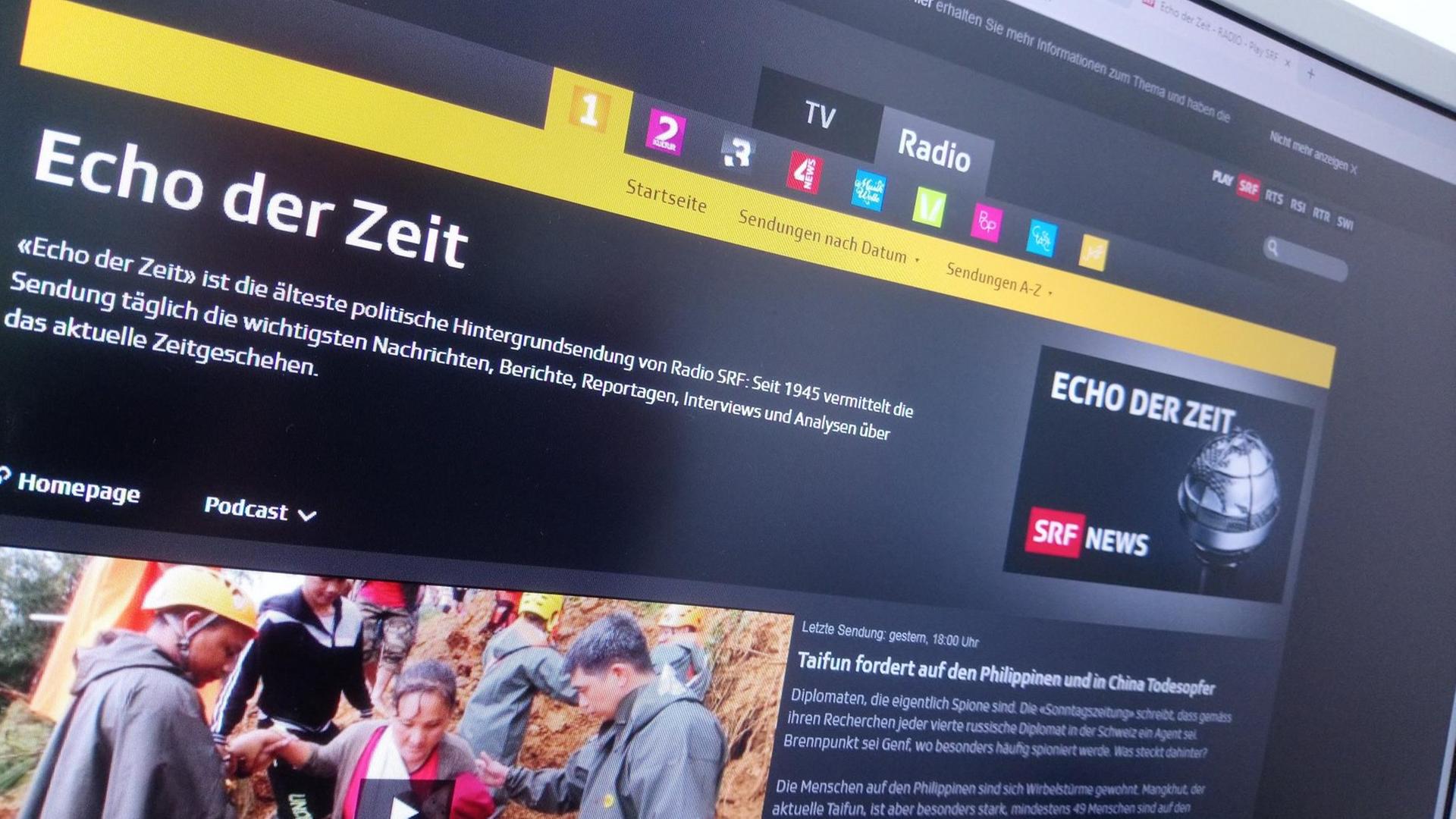 "Echo Der Zeit" Aus Der Schweiz - Radiotradition, Die Verpflichtet ...