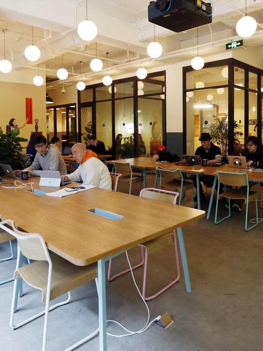 WeWork-Office in Shanghai, China