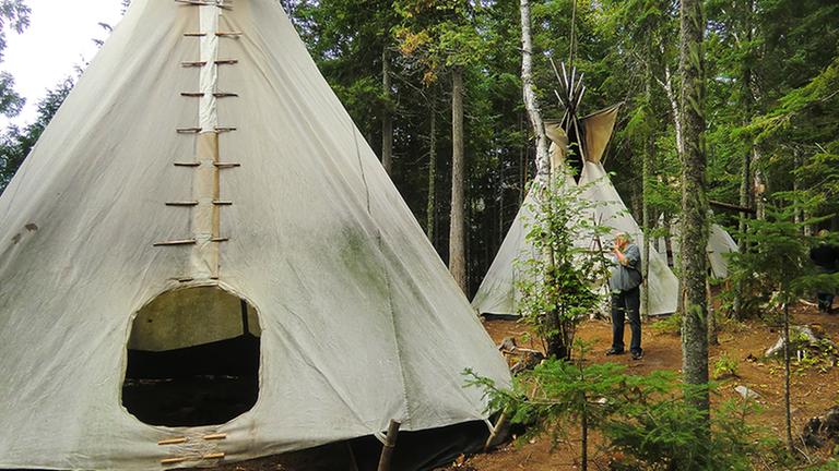 Pascal Ottawa auf dem Camp Matakan. Pascal Ottawa auf dem Camp Matakan.