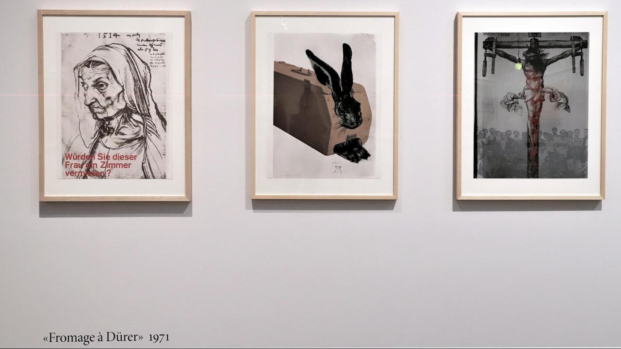 Ausstellungsansichten Klaus Staeck. Sand fürs Getriebe ab 9. Februar 2018 im Museum Folkwang
Alle Werke © Klaus Staeck, VG Bild-Kunst, Bonn
Foto: Museum Folkwang, Tanja Lamers Ausstellungsansichten Klaus Staeck. Sand fürs Getriebe ab 9. Februar 2018 im Museum Folkwang
Alle Werke © Klaus Staeck, VG Bild-Kunst, Bonn
Foto: Museum Folkwang, Tanja Lamers