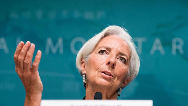 Christine Lagarde, Direktorin des Internationalen Währungsfonds