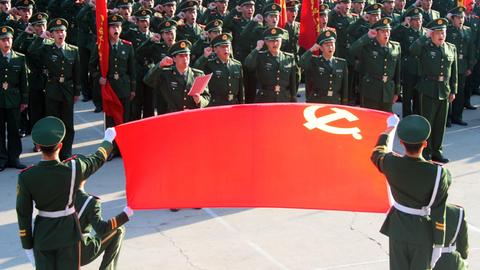 China tut alles, um militärisch im Konzert der Großen mitzuspielen. 
