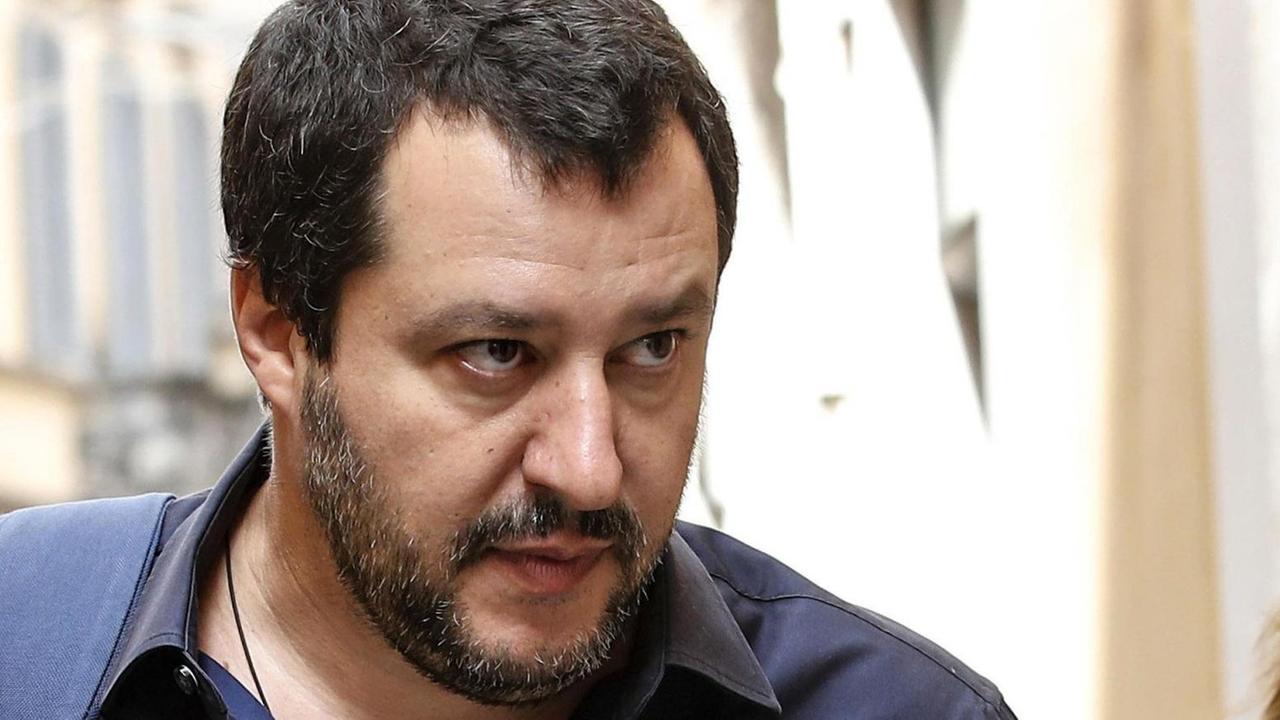 Matteo Salvini, Italiens Innenminister Matteo Salvini, Italiens Innenminister