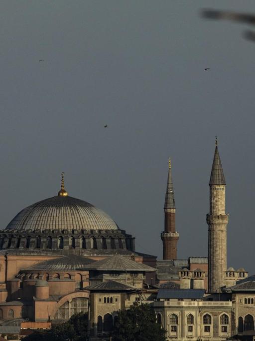 Blick auf die Hagia Sophia in Istanbul im August 2020.