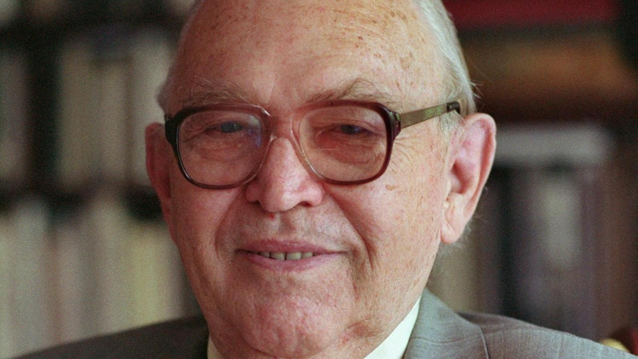 Der Meeresgeologe und Präsident der Deutschen Forschungsgemeinschaft: Eugen Seibold