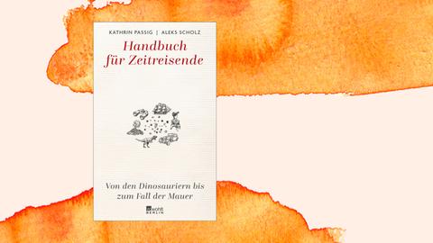 Buchcover von "Handbuch für Zeitreisende" auf Grafik.