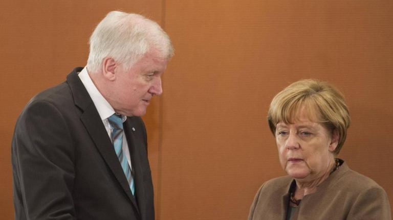 Horst Seehofer und Angela Merkel Horst Seehofer und Angela Merkel