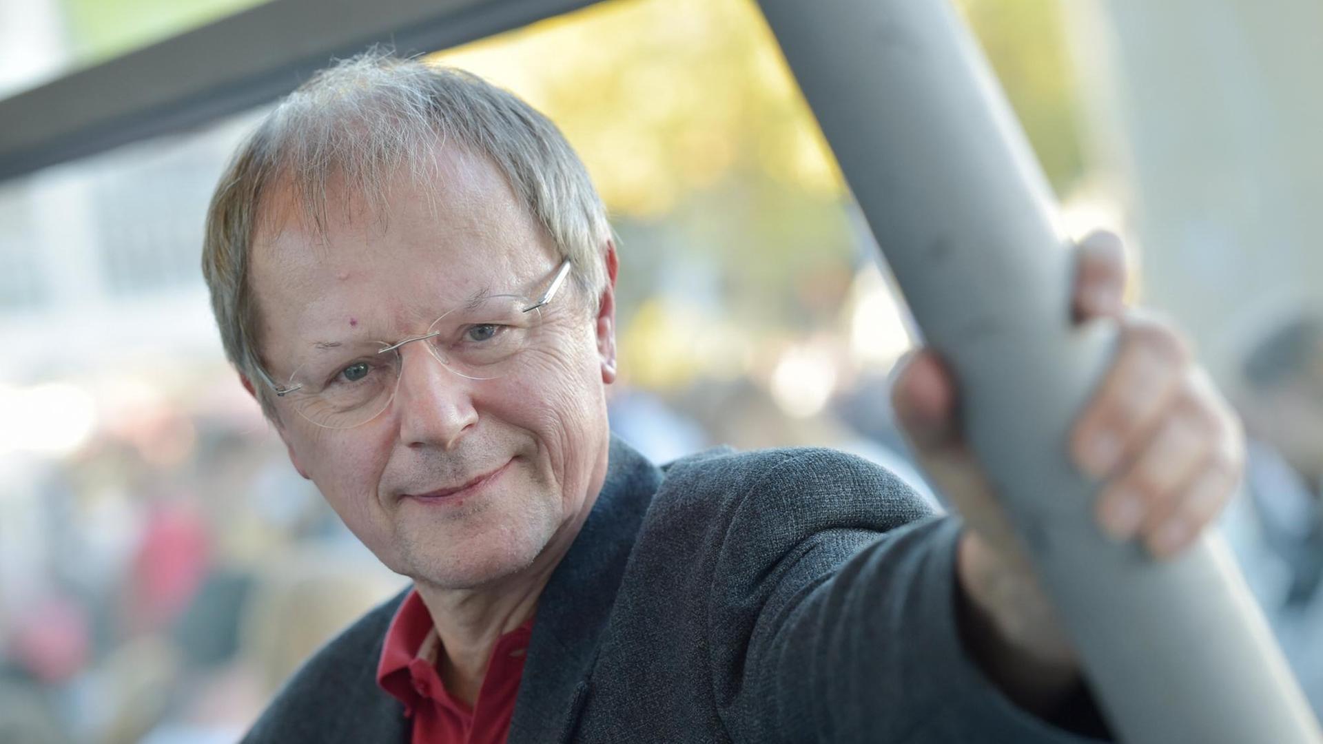 Christoph Butterwegge im Oktober 2018 auf der Frankfurter Buchmesse. Christoph Butterwegge im Oktober 2018 auf der Frankfurter Buchmesse.