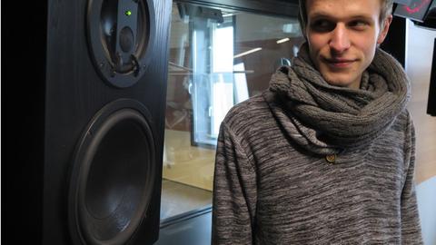 Der Musikjournalist und Blogger Benedikt Bentler zu Besuch beim Deutschlandradio Kultur.