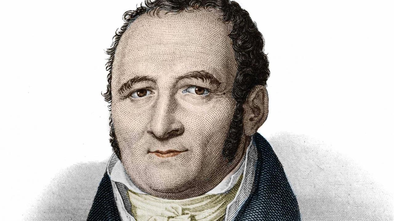 Porträt des Schriftstellers Johann Peter Hebel (1760-1826) Porträt des Schriftstellers Johann Peter Hebel (1760-1826)