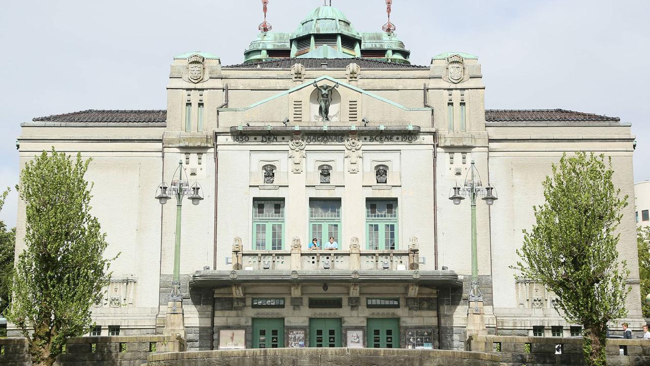 Nationaltheater von Bergen, Norwegen Nationaltheater von Bergen, Norwegen