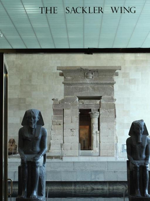 Der Sacklerflügel mit dem ägyptischen Tempel von Dendur im New Yorker Metropolitan Museum. Die Familie Sackler, Eigentümerin der Firma Purdue Pharma, gehört zu den wichtigsten Förderern von Kunst und Kultur in den USA.