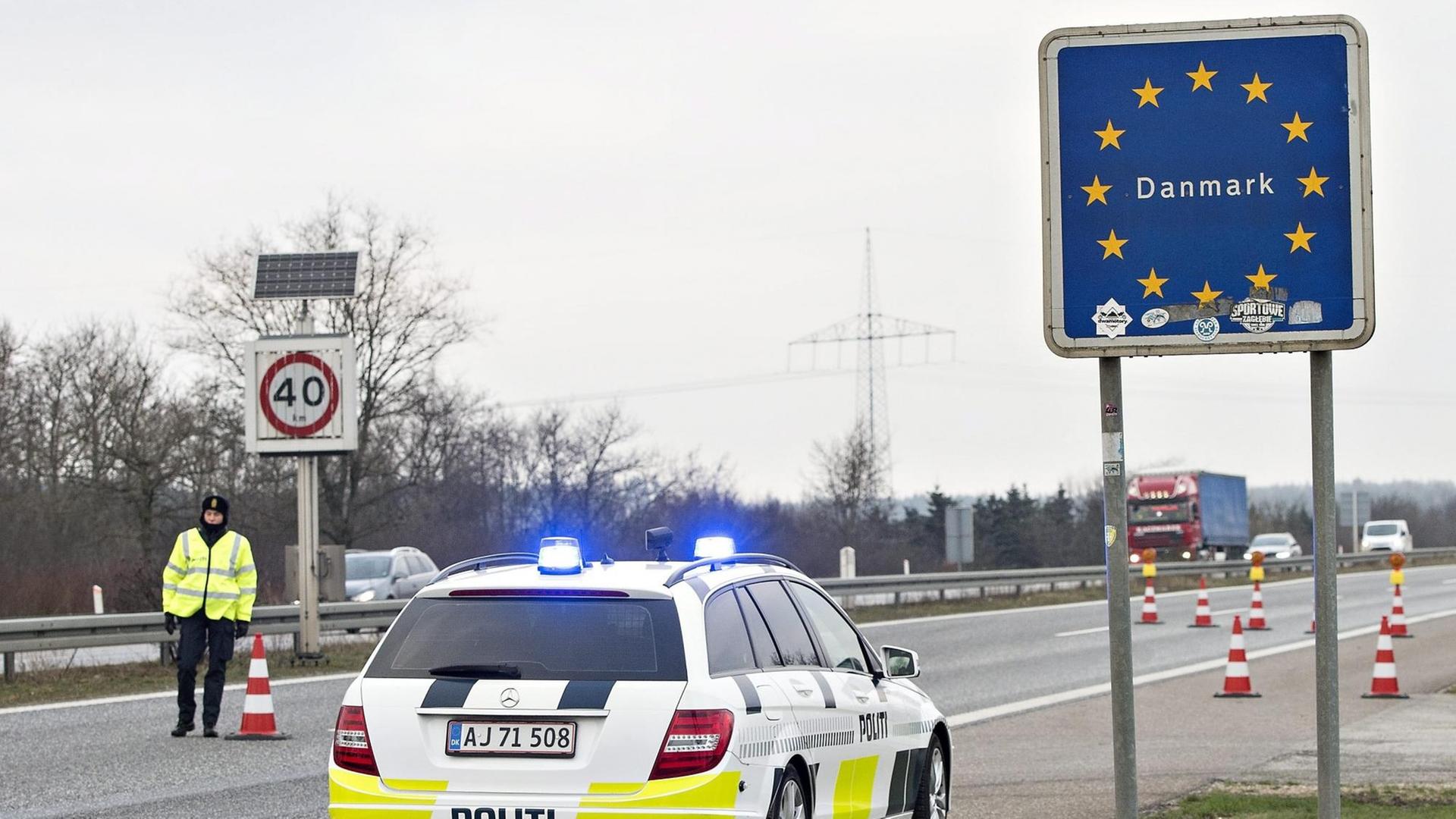 Dänemark hat temporäre Kontrollen an der Grenze zu Deutschland eingeführt. Dänemark hat temporäre Kontrollen an der Grenze zu Deutschland eingeführt.