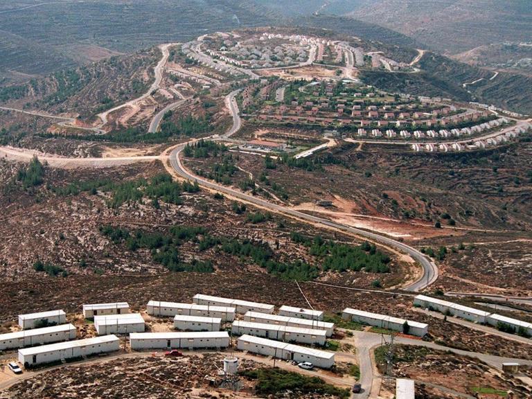Die Siedlung Eli im Westjordanland.