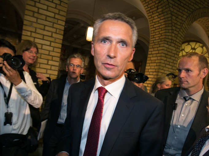Norwegens Ministerpräsident Jens Stoltenberg während einer Wahlveranstaltung im September vergangenen Jahres Norwegens Ministerpräsident Jens Stoltenberg während einer Wahlveranstaltung im September vergangenen Jahres