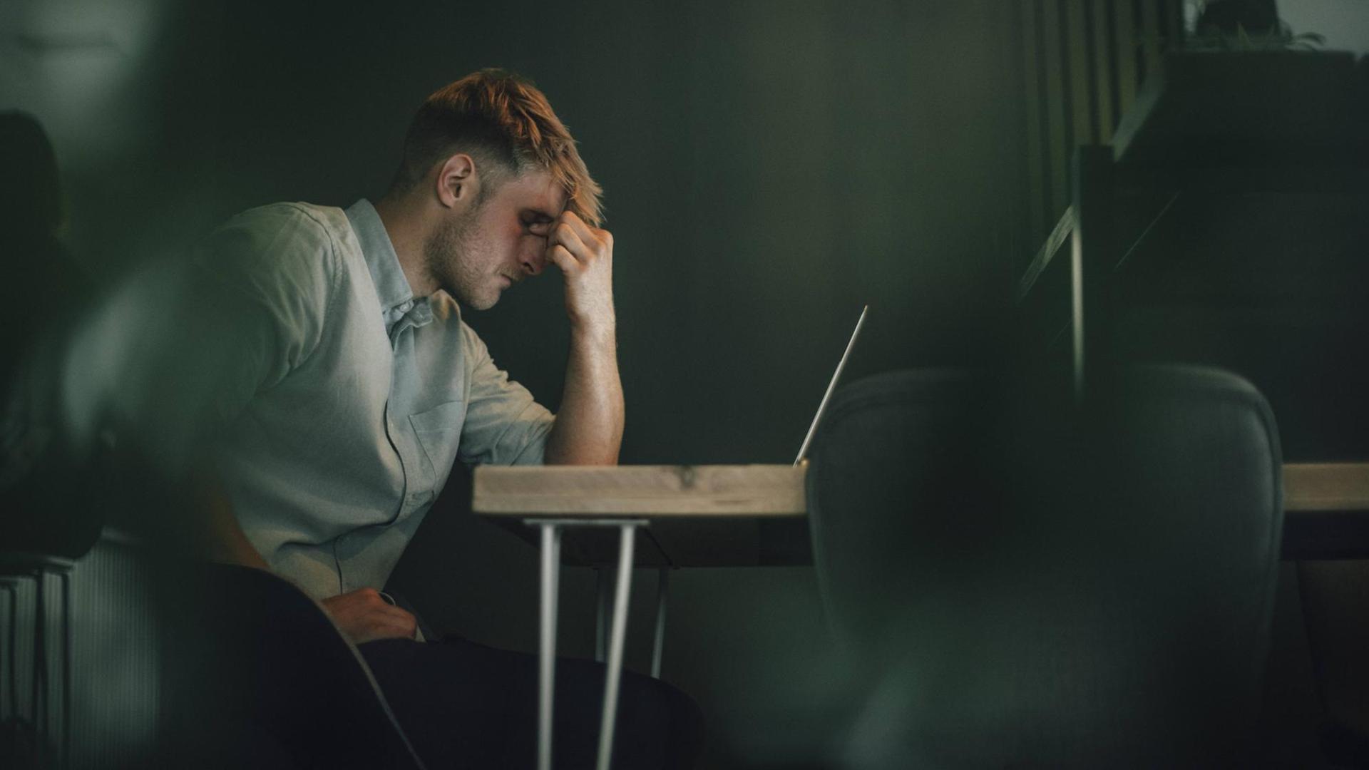 Manche Patienten wollten trotz Depression weiter arbeiten, so der Experte Manche Patienten wollten trotz Depression weiter arbeiten, so der Experte