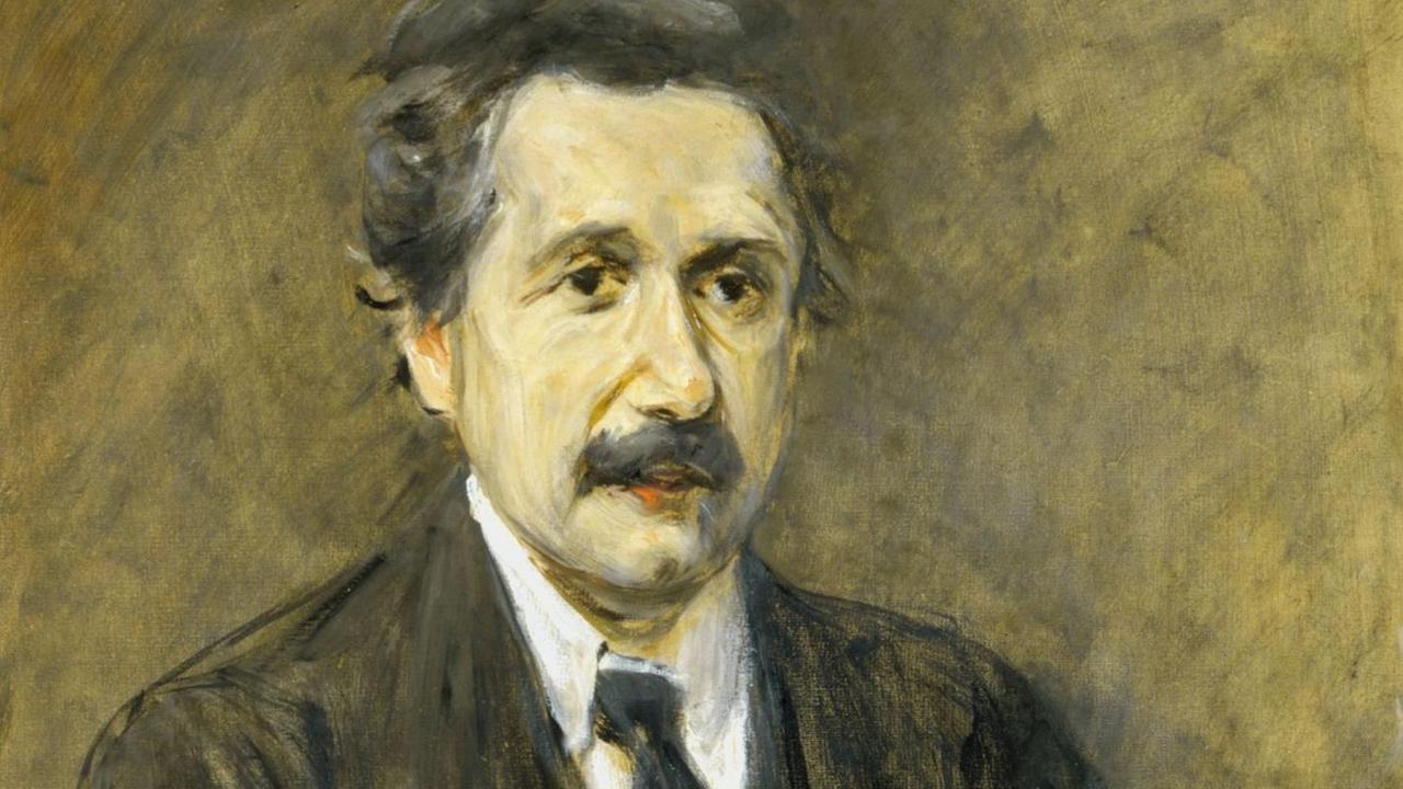 Max Liebermann, Bildnis Professor Albert Einstein um 1922 Max Liebermann, Bildnis Professor Albert Einstein um 1922