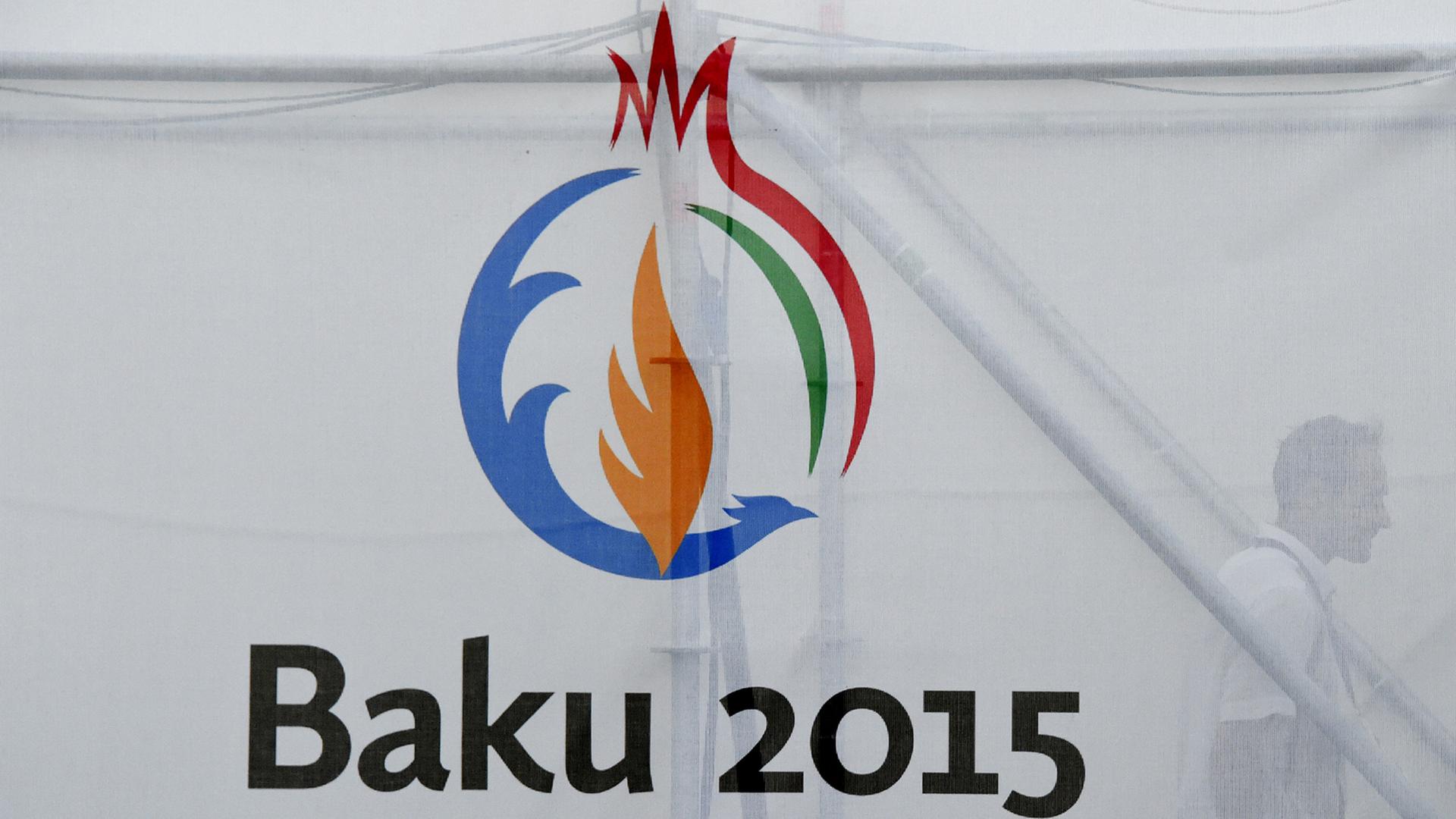 Logo für die European Games 2015 in Baku Logo für die European Games 2015 in Baku