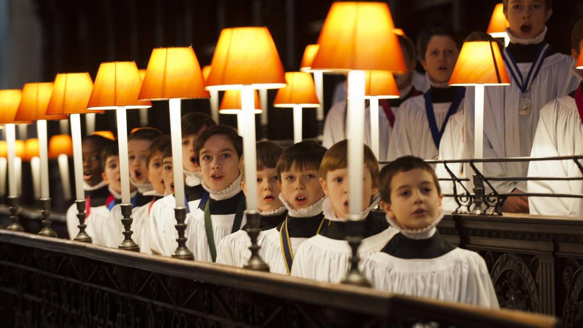 Der Kinderchor der St. Paul's Cathedral in London