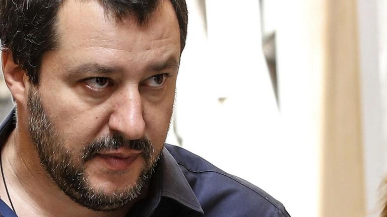 Matteo Salvini, Italiens Innenminister Matteo Salvini, Italiens Innenminister